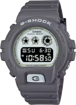Наручные часы CASIO G-SHOCK [Японская модель] HIDDEN GLOW Series DW-6900HD-8JF мужские серые