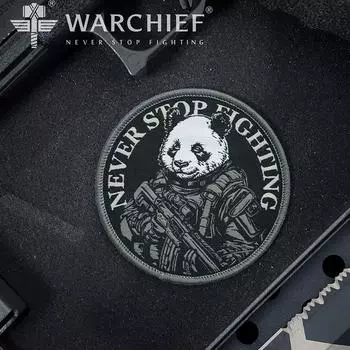 Нарукавная повязка Panda Legion, военный значок для фанатов, новый российский военный тактический значок для поднятия боевого духа, нагрудный значок на липучке 8cm