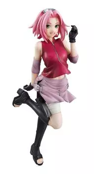 NARUTO Gals NARUTO Shippuden Sakura Haruno примерно 200 мм ПВХ окрашенная готовая фигурка