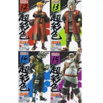 NARUTO Shippuden high spec раскраска фигурка 4 все 4 типа набор [предмет]