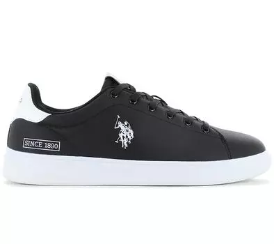 НАС. ПОЛО АССН. BYRON - Мужские кроссовки черные 001-BLK-WHI03 ORIGINAL EU 43 US 9.5 чёрный