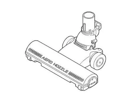 Насадка для пылесоса Panasonic Stick Hand Cleaner AMV99R-F60K (черный)