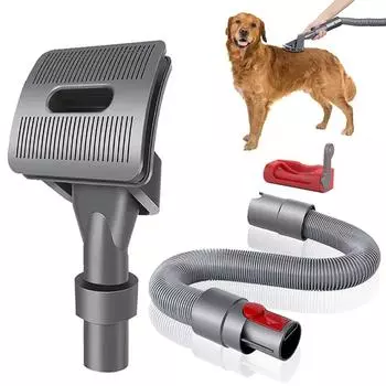 Насадка для пылесоса, совместимая с Dyson V7 V8 V10 V11 V12 V15 Аксессуары для пылесоса для собак, кошек, домашних животных, щетка для подстилки, инструмент для ухода
