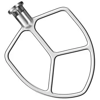Насадка-лопатка для миксеров Kitchenaid объемом 5 и 6 кварт, венчик с гибким лезвием, можно мыть в посудомоечной машине CHINA
