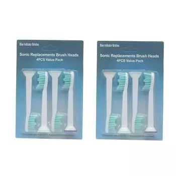 Насадки для зубных щеток, 8 шт., насадки Sonicare HX6014
