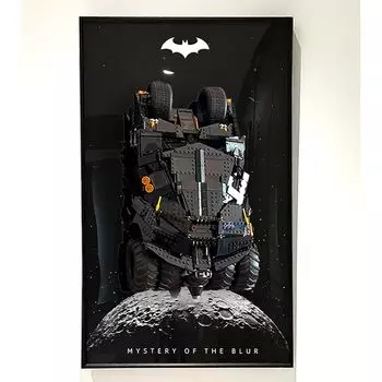 Настенная демонстрационная доска Sungvool lego techniques DC batman batmobile tumbler 76240 декоративные картины для взрослых Настенная демонстрационная доска для моделей автомобилей lego