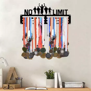Настенная полка для медалей за спортивные достижения No Limit
