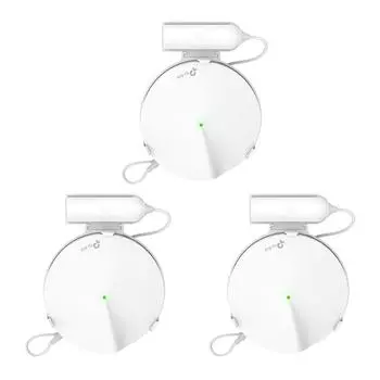 Настенное крепление для домашней Mesh Wi-Fi-системы TP Link Deco M9 Plus. Полка для Wi-Fi-маршрутизатора TPLink Deco M9 Plus. Кронштейн для крепления кабелей. US Plug Version (2 Pack)