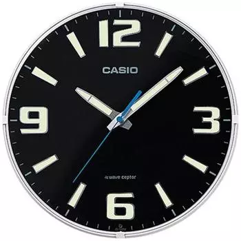 Настенные часы CASIO [волноприемник] Черный IQ1009J1JF [с функцией автоматического радиоприема]
