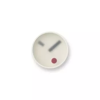 Настенные часы Lemnos Analog Kehai Stucco Aluminum White WH Lemnos Диаметр 130 x Толщина 55 мм KM22-01 белый