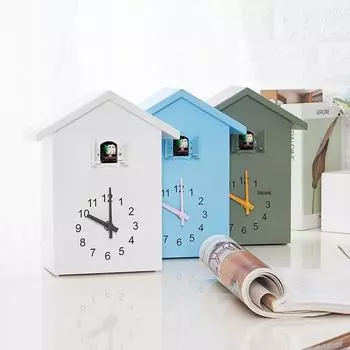 Настенные часы с кукушкой Yida Time T60 в скандинавском стиле с почасовым птичьим звоном