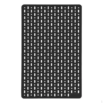 Настенный органайзер для панели Pegboard, кухонная доска для хранения инструментов для дома чёрный