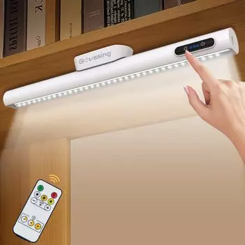 Настольная лампа Govssing LED Light 4000mAh с индикатором оставшегося уровня заряда, крепление на винтах, перезаряжаемая настольная лампа, стильная настольная лампа с сенсорным экраном, тип 3