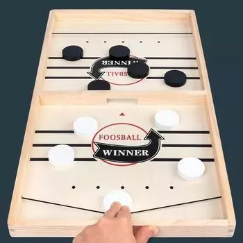 Настольный футбол Winner Games Настольная игра в хоккей Катапульта Шахматы Интерактивная игрушка для родителей и детей Быстрая игра в шайбу Настольная игра Игрушки для детей