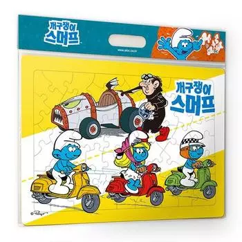 Настольный пазл Alok Mischievous Smurfs AL80-170, 80 деталей, разные цвета Пазл, Детские игры, Развивающие игрушки