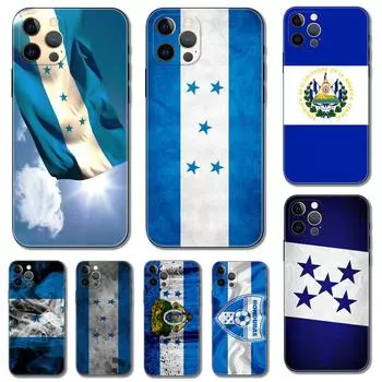 Чехол для телефона с национальным флагом Гондураса для iPhone 5 5s 2020se 6 6s 7 8 plus x 10 XR XS 11 12 13 mini pro MAX черная задняя крышка из ТПУ iphone 5 5S SE 2016