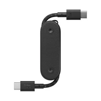 Native Union Pocket Cable 60W – армированный кабель USB-C для портативной зарядки - iPhone 15, 15 Pro, Pro Max, iPad Air, Galaxy S24, Flip 5, Fold 5