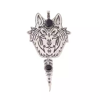 Natura Black Onyx Gemstone 925 Sterling Silver Handmade Long Pendant For Her 4 CP-26-14