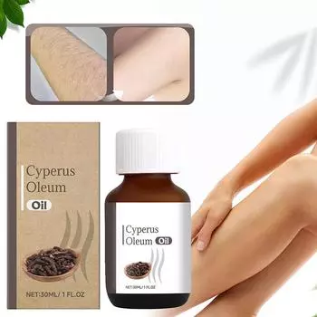Натуральное масло Cyperus Rotundus Мягкое удаление волос Питательный массажер Уход за волосами и кожей Ингибитор U1A1 30ml-1pcs