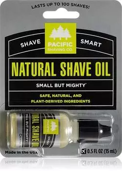 Натуральное масло для бритья Pacific Shaving Масло для бритья TU прозрачный
