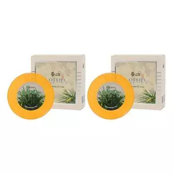 Натуральное мыло Solnara из сосновой хвои, 2 шт., 120 г