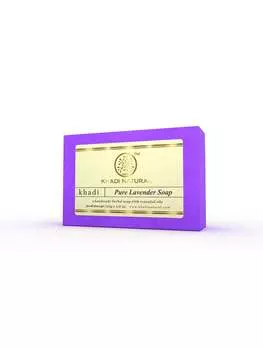 Натуральное травяное мыло Khadi с чистой лавандой, 125 г