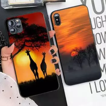 Nature Phone Case For Iphone 11 12 13 Pro Max 5s 6s 7 8 Plus X Xr Xs Max Se 2020 13 Mini Case Cover iphone 11Pro