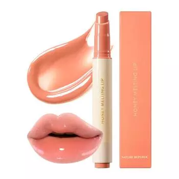 [Nature Republic] Медовая тающая помада для губ (16 цветов) 01 Apricot