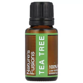Nature s Fusions, 100% чистое эфирное масло, чайное дерево, 15 мл