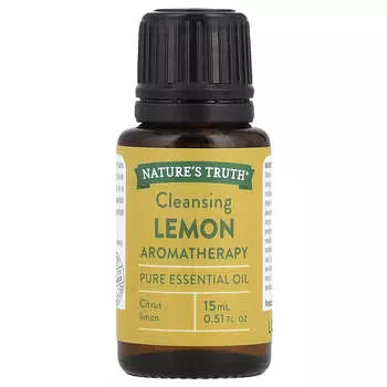 Nature s Truth, Pure Essential Oils, Cleansing Lemon, 0.51 fl oz (15 ml)