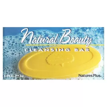 NaturesPlus, очищающее мыло Natural Beauty, 3 1/2 унции (99,2 г)