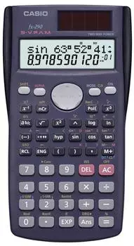 Научный калькулятор Casio с дисплеем 199 2-значных функций/функций fx-290-N чёрный