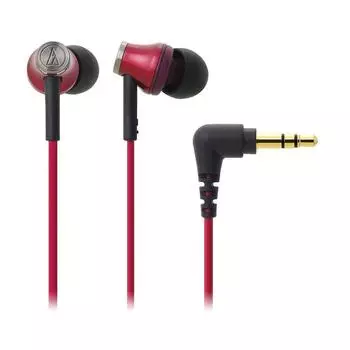Наушники Audio Technica Canal красные ATH-CK330M RD