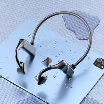 Наушники Bluetooth с креплением на шею, наушники с микрофоном, гарнитура Bluetooth, наушники Bluetooth чёрный