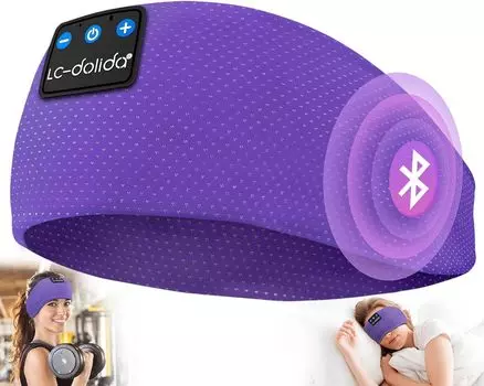 Наушники Bluetooth Sleeping Eye Calling, впитывающие пот, быстросохнущие, спортивные, дышащие, устойчивые к поту, HiFi-звуковые наушники Bluetooth Sleeping для мальчиков
