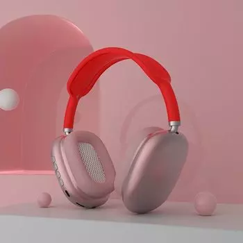Наушники для Airpods Max для IOS Android Phone Наушники с сабвуфером Гарнитура с наушниками Bluetooth Микрофон Беспроводной