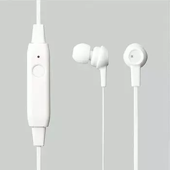 Наушники ELECOM Bluetooth/вставные/FAST MUSIC/драйвер 9,0 мм/HPC16/белые LBT-HPC16WH