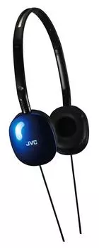 Наушники JVC герметичные складные синие HA-S160-AA