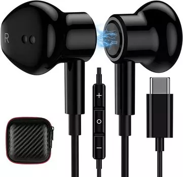 Наушники MACLE с глубокими амбушюрами, совместимые с iPhone16 Pro Max pro Mini6 10th A54 A53 S23 S24 Z fold 7a 8a redmi Наушники Xperia Macbook PC совместимые