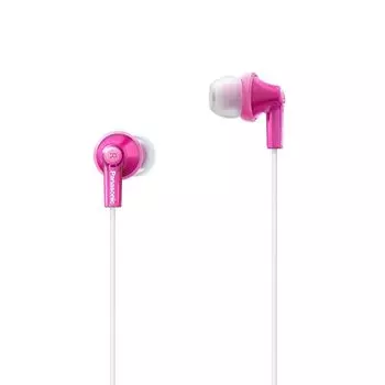 Наушники Panasonic Canal проводные с микрофоном розовые RP-HJE150M-P