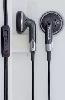 Наушники Panasonic черные RP-HV365-K