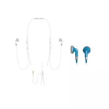 Наушники Panasonic с шейным ремешком, синие RP-HNJ35-A