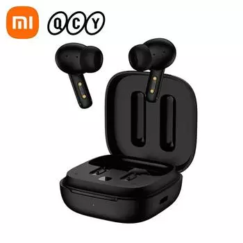 Наушники QCY T13 ANC Bluetooth 5.3 с активным шумоподавлением, беспроводные наушники с быстрой зарядкой Basic Version белый
