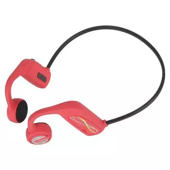 Наушники с костной проводимостью Bluetooth5.0 беспроводные наушники IP68 водонепроницаемые открытые наушники гарнитура для красный