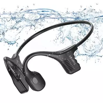 Наушники с костной проводимостью для IP68 полностью блокируют ваш Bluetooth MP3 32G открытое ухо с Kotsuden 28g 8 часов непрерывной быстрой работы до