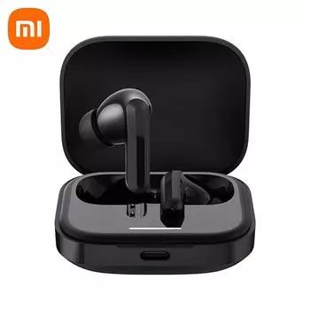 Наушники Xiaomi Redmi Buds 5 TWS, беспроводные Bluetooth 5,3, наушники с активным шумоподавлением, срок службы батареи 40 часов, 46 дБ, гарнитура чёрный