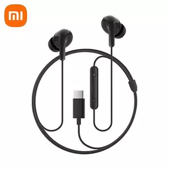 Наушники Xiaomi Type-C Проводная гарнитура Аксессуары для телефонов Наушники белый