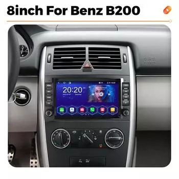 NaviFly 2Din беспроводной Carplay автомобильный радиоприемник для Mercedes Sprinter Benz B200 Vito W639 Viano B Class W169 W245 W209 мультимедийный проигрыватель