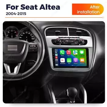 Navifly Android Car Radio Multimedia Video Player для Seat Altea 2004-2015 Toledo 2004-2009 Navigation Carplay 2Din Head Unit BT
