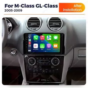 NaviFly Android Car Radio Stereo Multimedia Player для Mercedes Benz M-Class W164 GL-Class X164 ML GL 2005-2009 2 Din Head Unit
